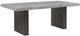 Global Furniture USA D2410 Gray Dining Table with Dark Brown Base-0