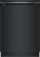 Bosch® 300 Series 24" Black Front Control Built-In Dishwasher-0