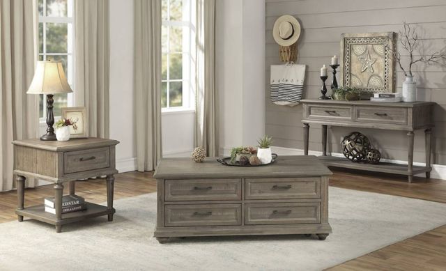 Homelegance® Cardano Driftwood Light Brown Sofa Table-1