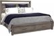 aspenhome® Modern Loft Greystone Queen Panel Storage Bed-0