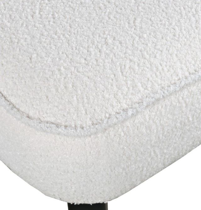 Jofran Inc. Urban Archive Wes Black/White Upholstered Backless Counter Stool-3