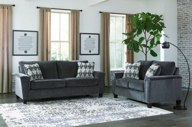 Signature Design by Ashley® Abinger 2-Piece Smoke Living Room Set-3
