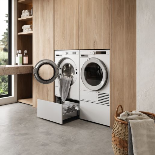 ASKO 24" W x 13" H White Laundry Pedestal-3