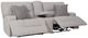 Signature Design by Ashley® Acklen Place 3-Piece Gray Power Reclining Sectional-1