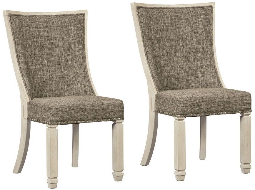 Signature Design by Ashley® Bolanburg 2-Piece Two-Tone Dining Chair Set