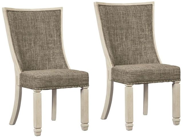 Signature Design by Ashley® Bolanburg 2-Piece Two-Tone Dining Chair Set-0
