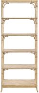 Hooker® Furniture Retreat Dune Pole Rattan Bookcase-1