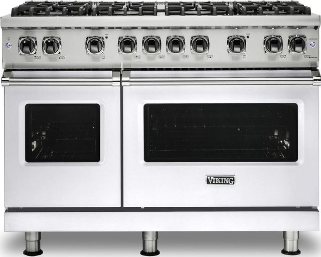 Viking® 5 Series 48" White Pro Style Liquid Propane Range-0