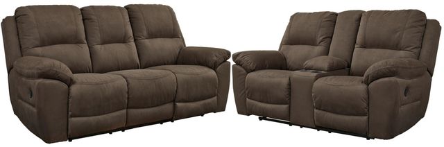 Signature Design by Ashley® Next-Gen Gaucho 2-Piece Espresso Reclining Living Room Set-0
