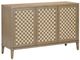 Currey & Company Bramford Light Wheat Cabinet-1