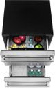 JennAir® NOIR™ 4.7 Cu. Ft. Stainless Steel Refrigerator Drawers-2