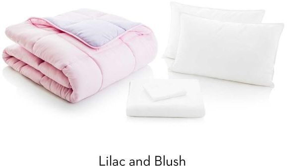 Malouf® Woven™ Reversible Lilac California King Bed in a Bag-1