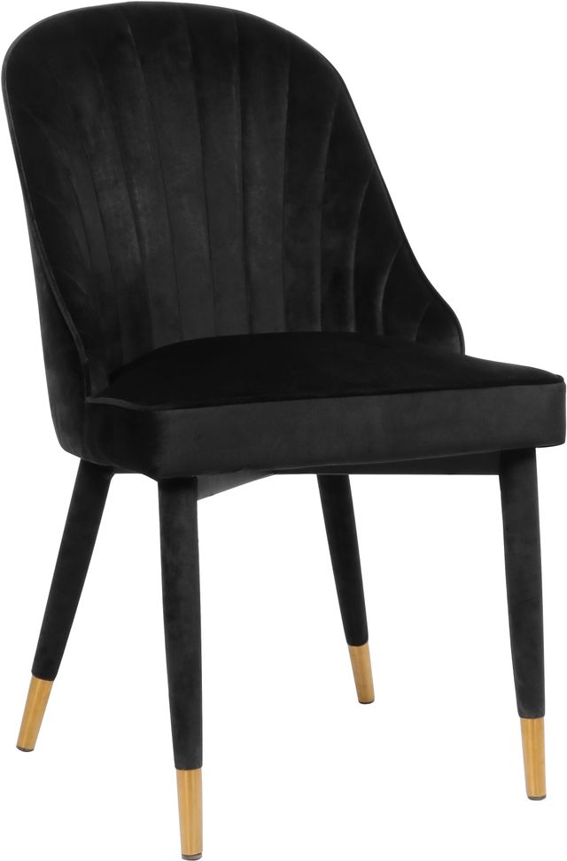 Meridian Furniture Belle Black Velvet Dining Chair-0
