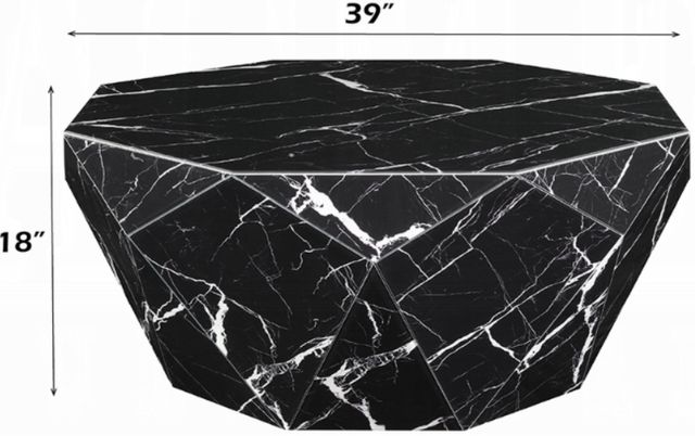 ACME Furniture Dara Black Coffee Table-2