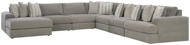Signature Design by Ashley® Avaliyah 7-Piece Ash Left-Arm Facing Sectional and Chaise-0