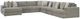 Signature Design by Ashley® Avaliyah 7-Piece Ash Left-Arm Facing Sectional and Chaise-0