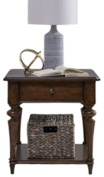Liberty Furniture Arden Road 3-Piece Satin Cherry Living Room Table Set-4