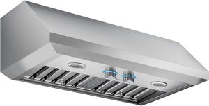 Front view of the Elica Pro Series Cervinia 30" Stainless Steel Under Cabinet Range Hood