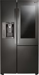 LG 21.74 Cu. Ft. Black Stainless Steel Counter Depth Side-By-Side Refrigerator-1