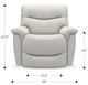 La-Z-Boy® James Silt Power Rocking Recliner with Headrest and Lumbar-3