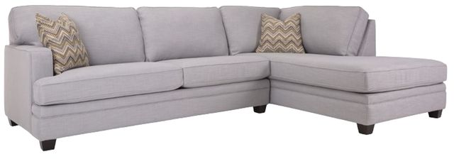 Decor-Rest® Furniture LTD Customizable 2696 2-Piece Right-Arm Facing Sectional and Chaise-0