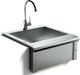 XO 24" Stainless Steel Pro-Grade Luxury Apron Sink and Faucet-0