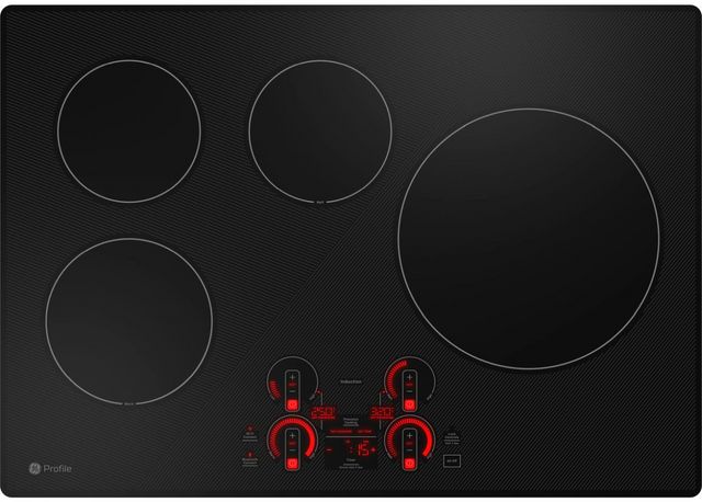 GE Profile™ 30" Black Built-In Induction Cooktop-1