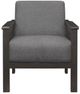 Mazin Furniture Lewiston Gray Accent Chair-0