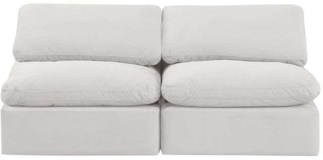 Meridian Furniture Indulge 2-Piece Cream Modular Sofa-1