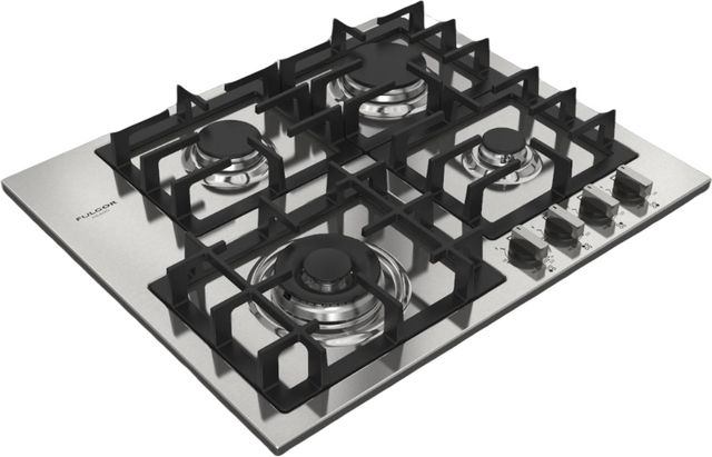 Fulgor Milano® 400 Series 24" Stainless Steel Gas Cooktop-1