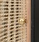 A & B Home Beige/Black Cabinet-3