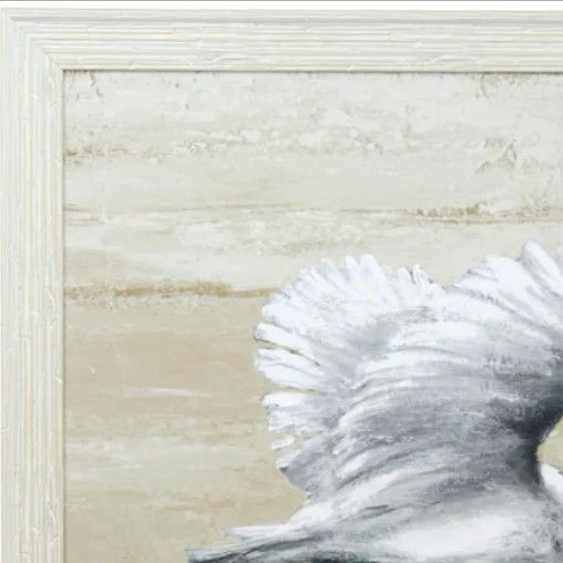 Stylecraft Beige/White Wall Art-1
