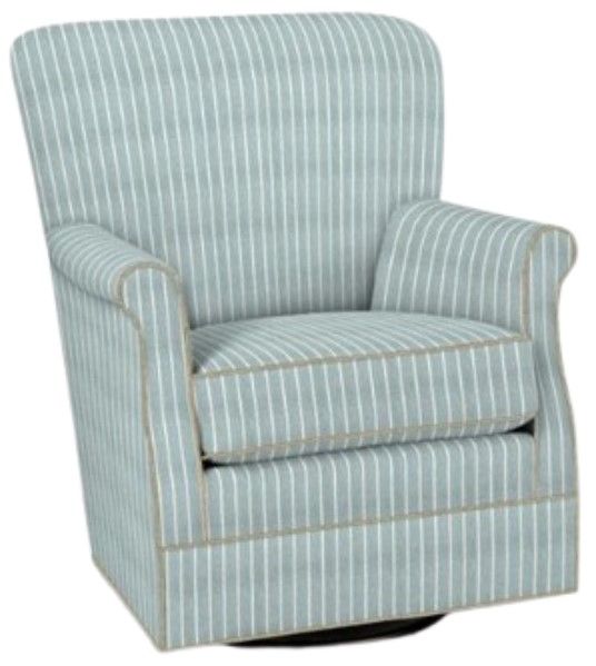 Craftmaster® Customizable Craftmaster Essentials Swivel Chair-2