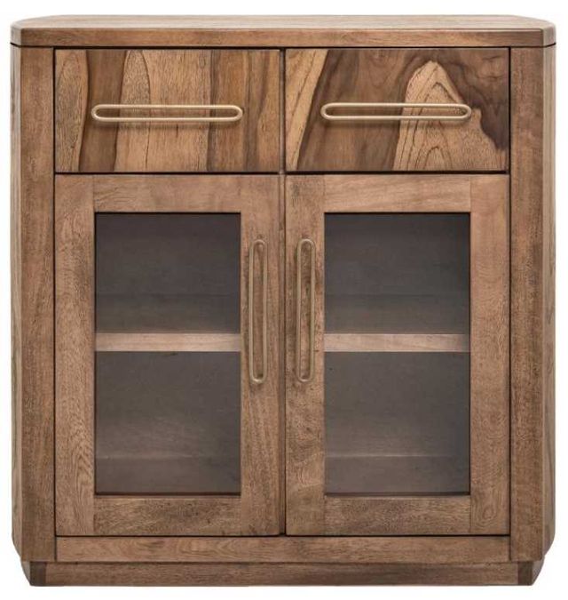 International Furniture Direct Balam Stained Brown Server-3