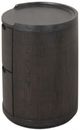 Furniture of America® Osterley Black Nightstand-3