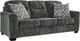 Signature Design by Ashley® Lonoke Gunmetal Sofa-0