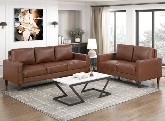 Homelegance® Malcolm Chocolate Sofa-1