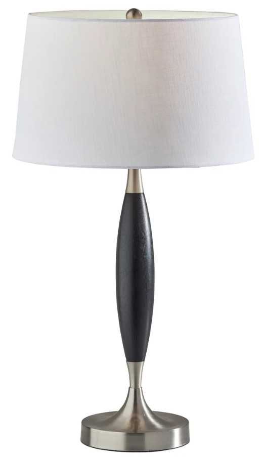 Adesso® Pinn Brushed Steel Table Lamp-0