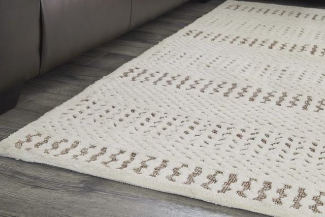 Signature Design by Ashley® Vallcherr Brown/Ivory 8'x10' Large Area Rug-2