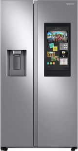 Samsung 36 in. 26.7 Cu. Ft. Fingerprint Resistant Stainless Steel Standard Depth Side-by-Side Refrigerator