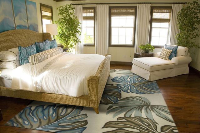 KAS Rugs Sparta Ivory Floria 5'x8' Rug-2