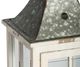 A & B Home Evelyn 2-Piece White Enclosed Outdoor Lantern Set-2