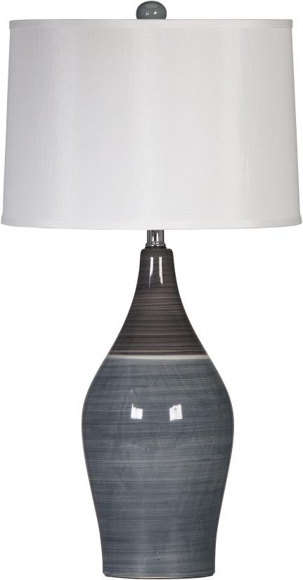 Signature Design by Ashley® Niobe 2-Piece Multi Gray Table Lamps-3
