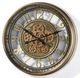 Giftcraft Black/Bronze/Gold Wall Clock-0