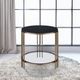 ACME Furniture Zaidee Black End Table with Champagne Base-1