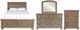 New Classic® Home Furnishings Allegra 4-Piece Pewter Queen Sleigh Storage Bedroom Set with Chest-0