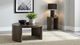 Coaster® Sweeney 2-Piece Dark Walnut Occasional Table Set-1