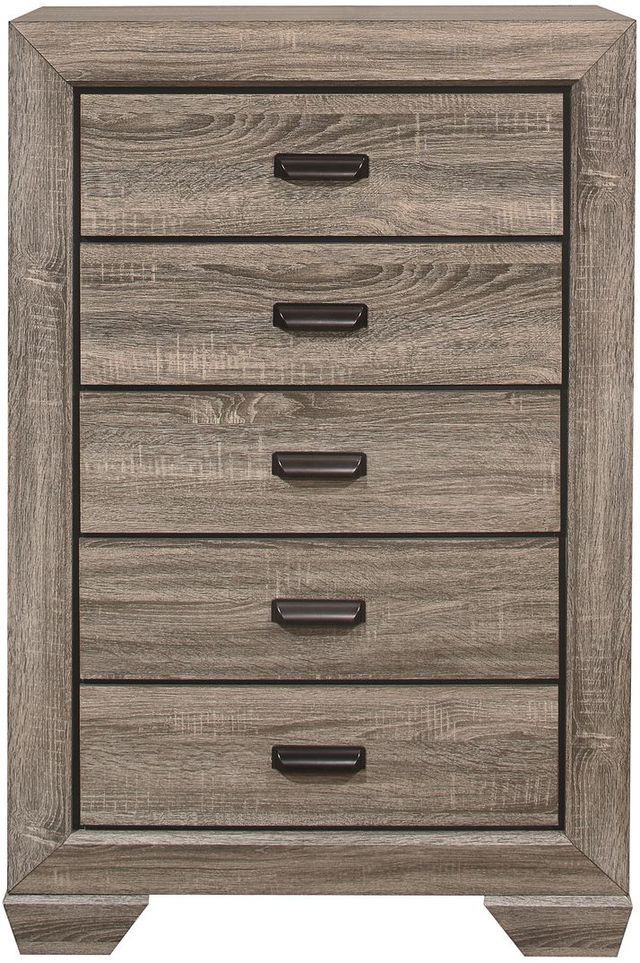 Mazin Furniture Beechnut Natural Chest-0
