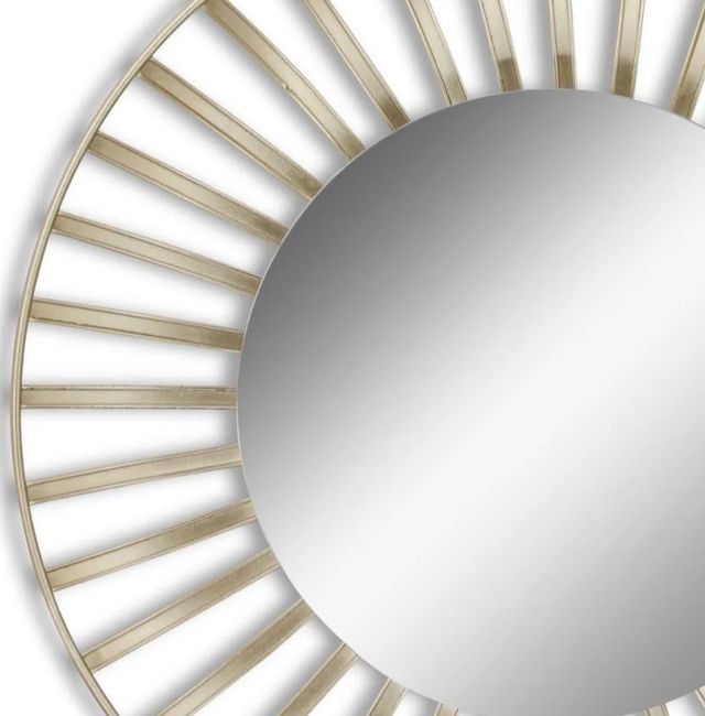 Classy Art Style 24 Chrome/Gold Wall Mirror-1