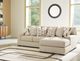 Benchcraft® Laurelgrove 2-Piece Pebble Right-Arm Facing Sectional and Chaise-1